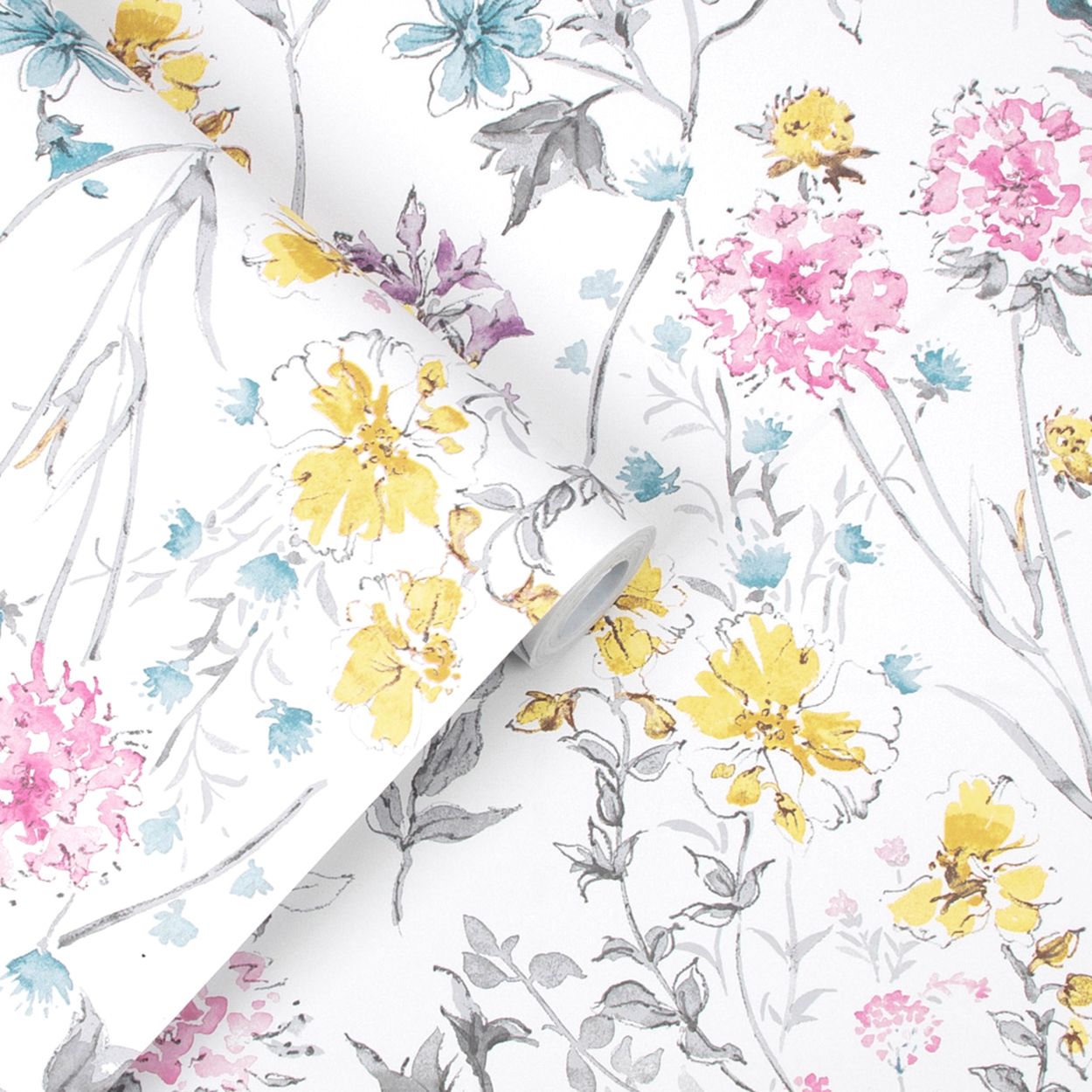 Laura Ashley Wild Meadow Wallpaper