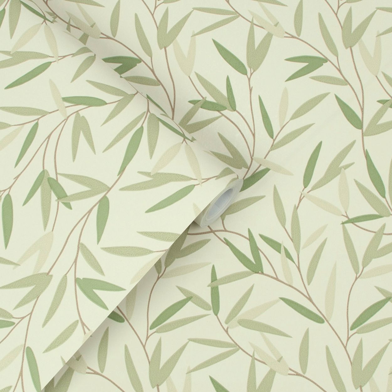 Laura Ashley Willow Leaf Hedgerow Wallpaper