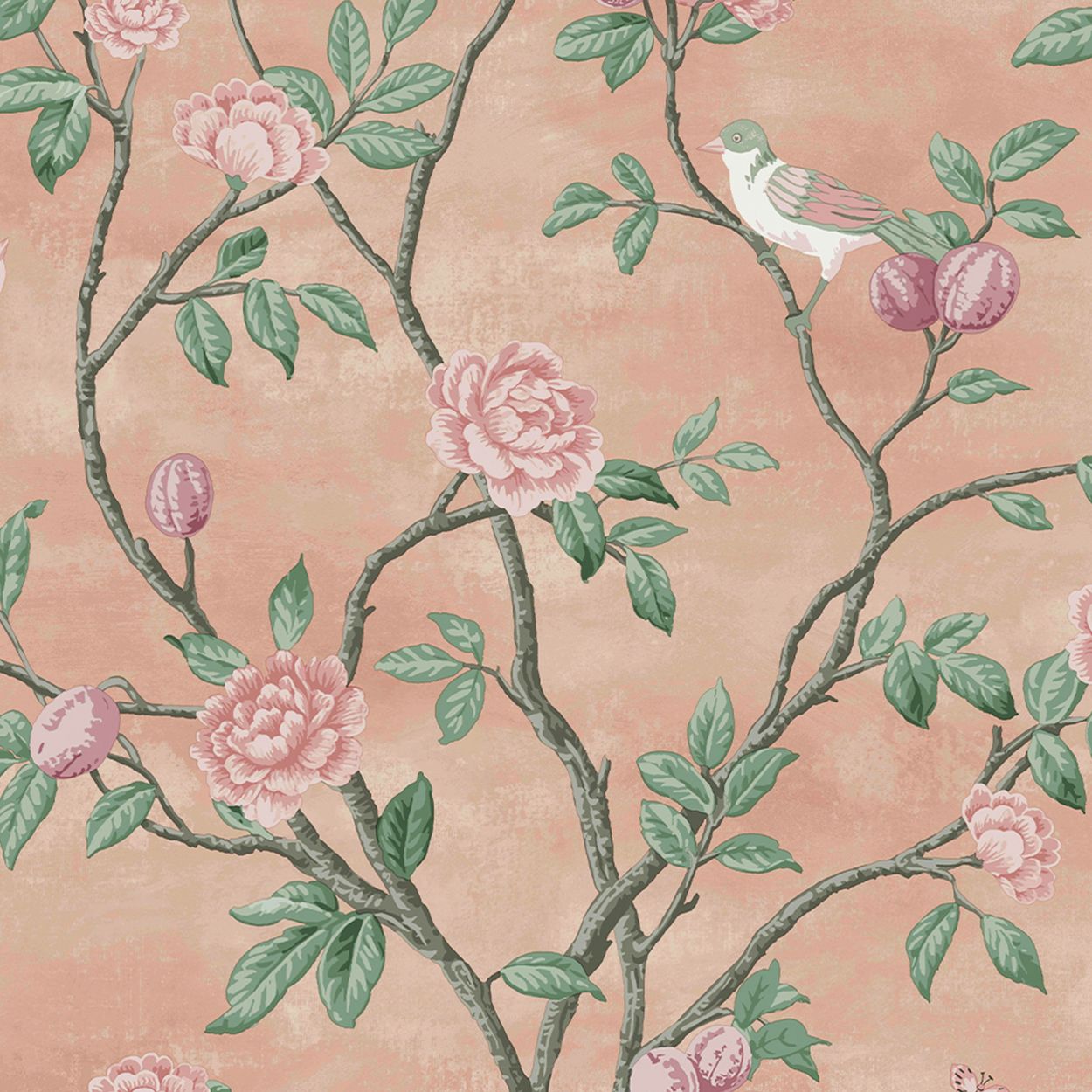 Laura Ashley Eglantine Blush Wallpaper