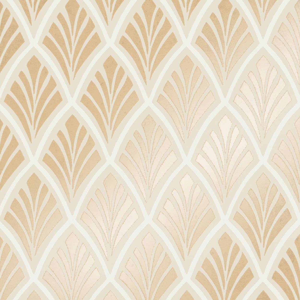 Laura Ashley Florin Gold Wallpaper