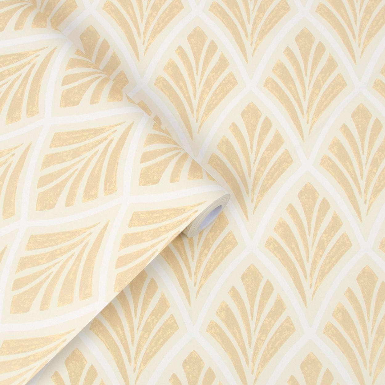 Laura Ashley Florin Gold Wallpaper