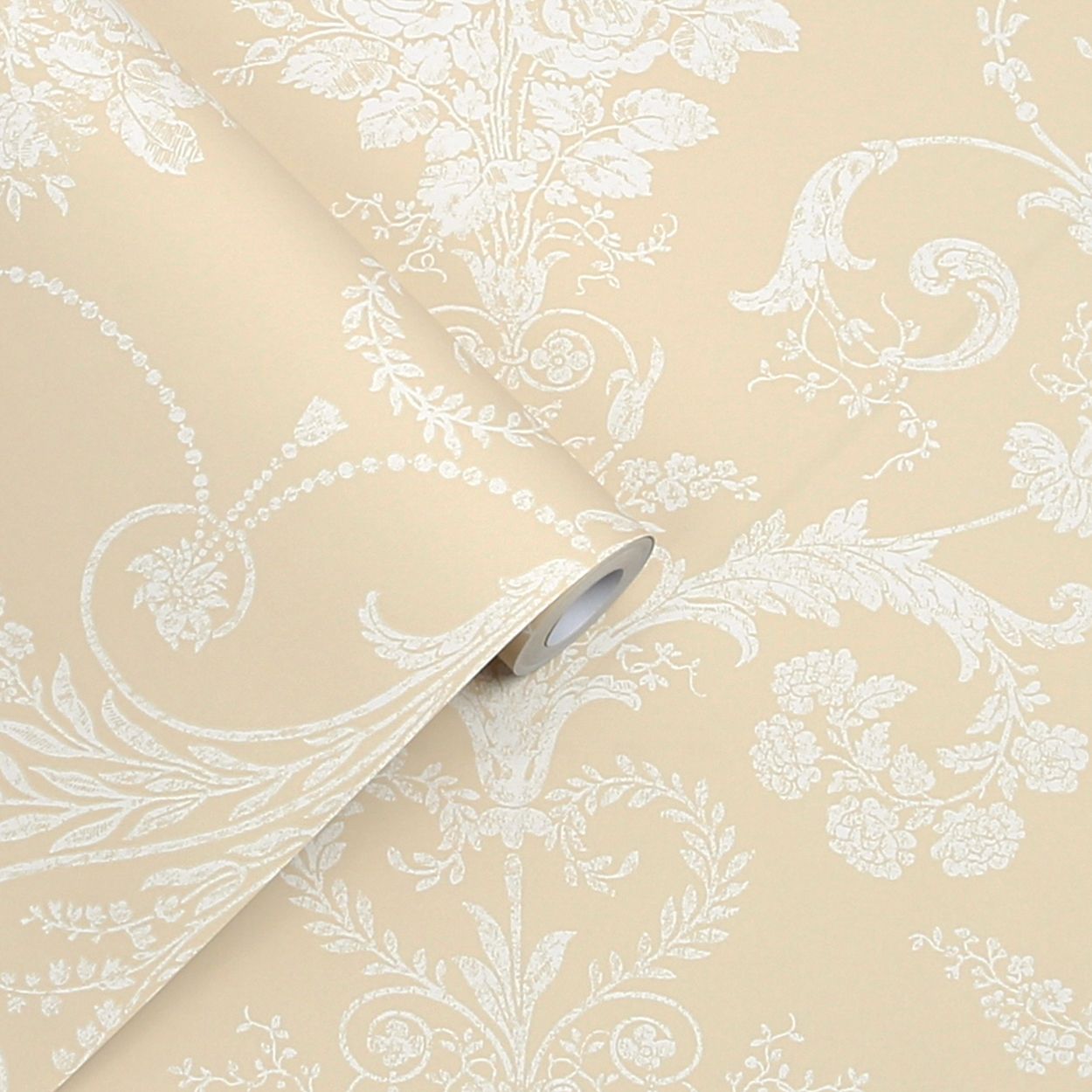 Laura Ashley Josette Linen Wallpaper