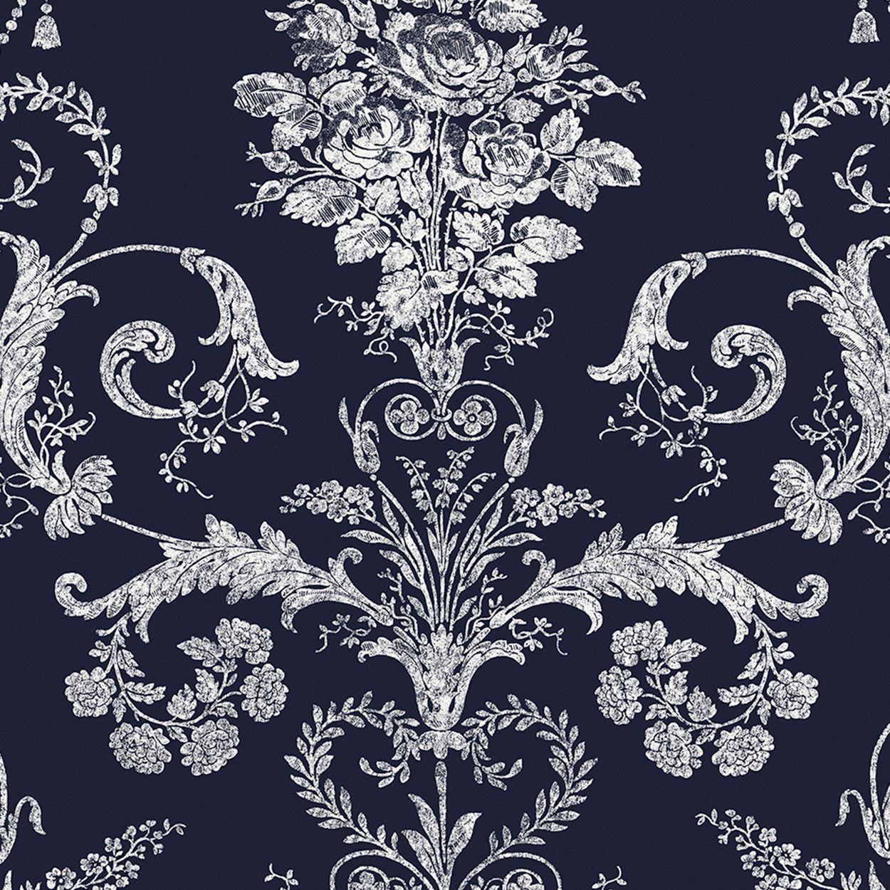 Laura Ashley Josette Midnight Wallpaper