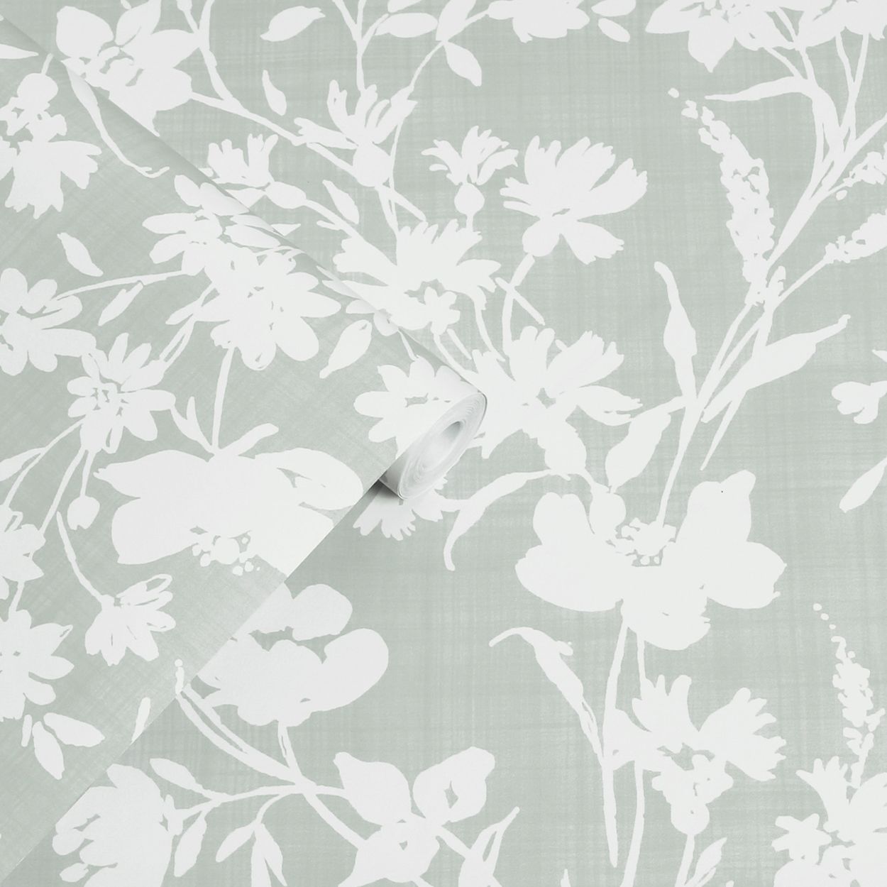 Laura Ashley Rye Sage Green Wallpaper