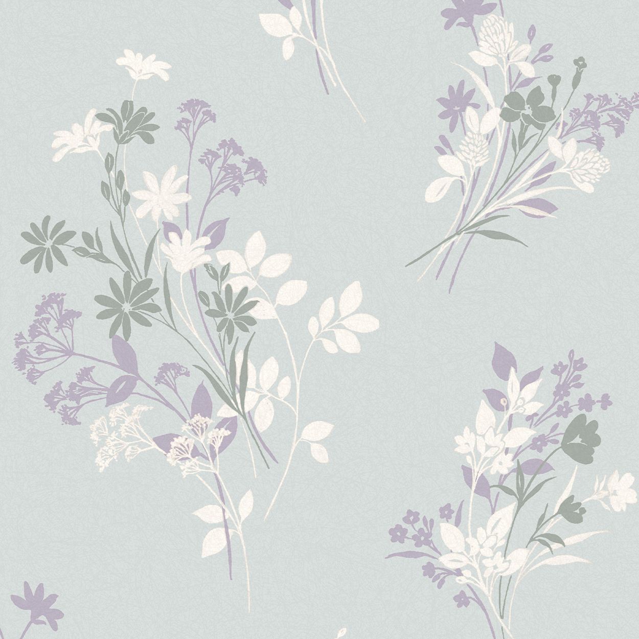 Laura Ashley Igerna Pale Duck Egg Blue Wallpaper