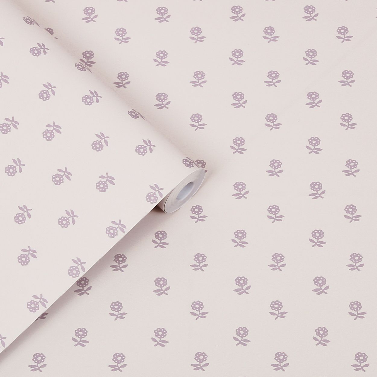 Laura Ashley Daisy Lavender Purple Wallpaper