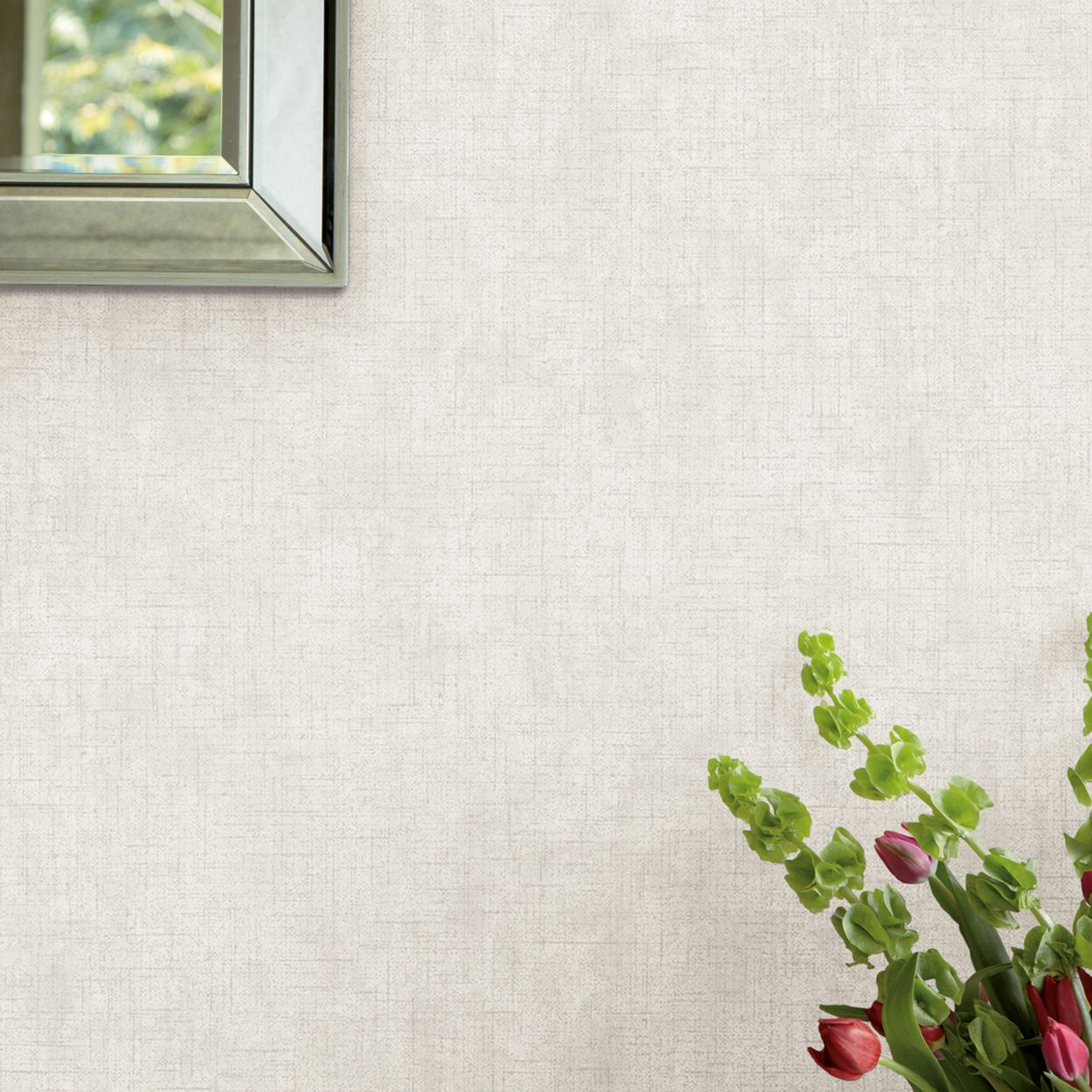 Laura Ashley Plain Pale Dove Grey Wallpaper