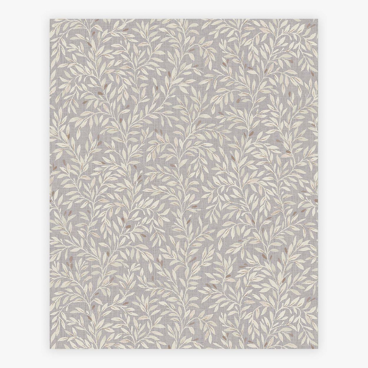 Next Ditsy Leaf Grey Wallpaper