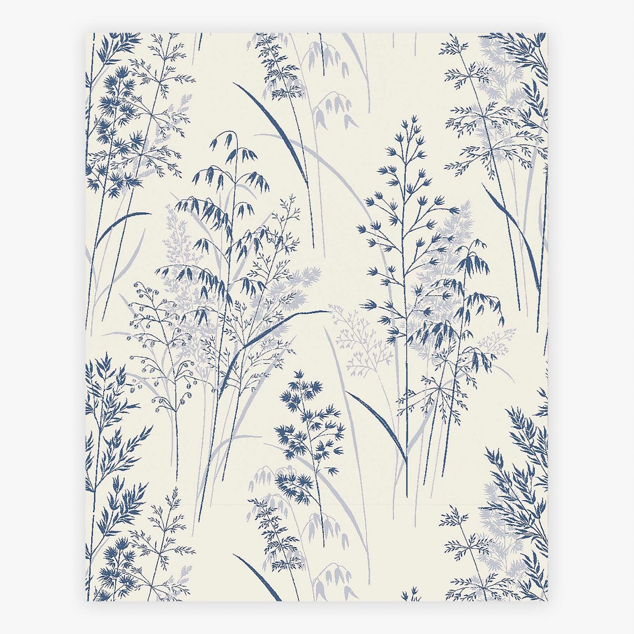 Next Leaf Sprigs Blue Wallpaper