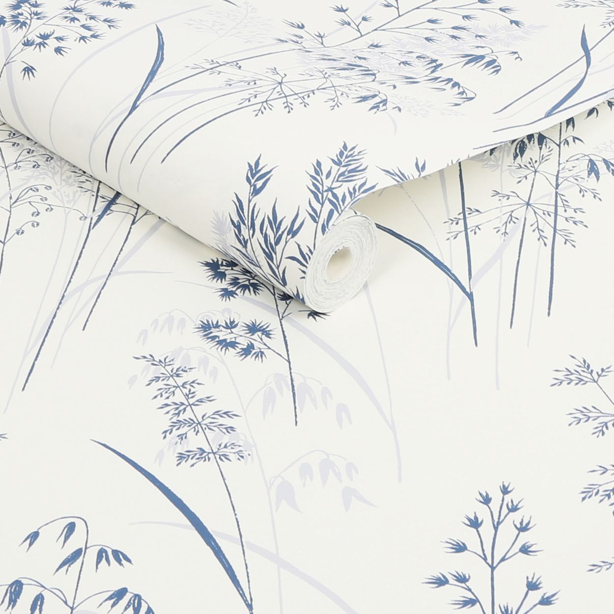 Next Leaf Sprigs Blue Wallpaper