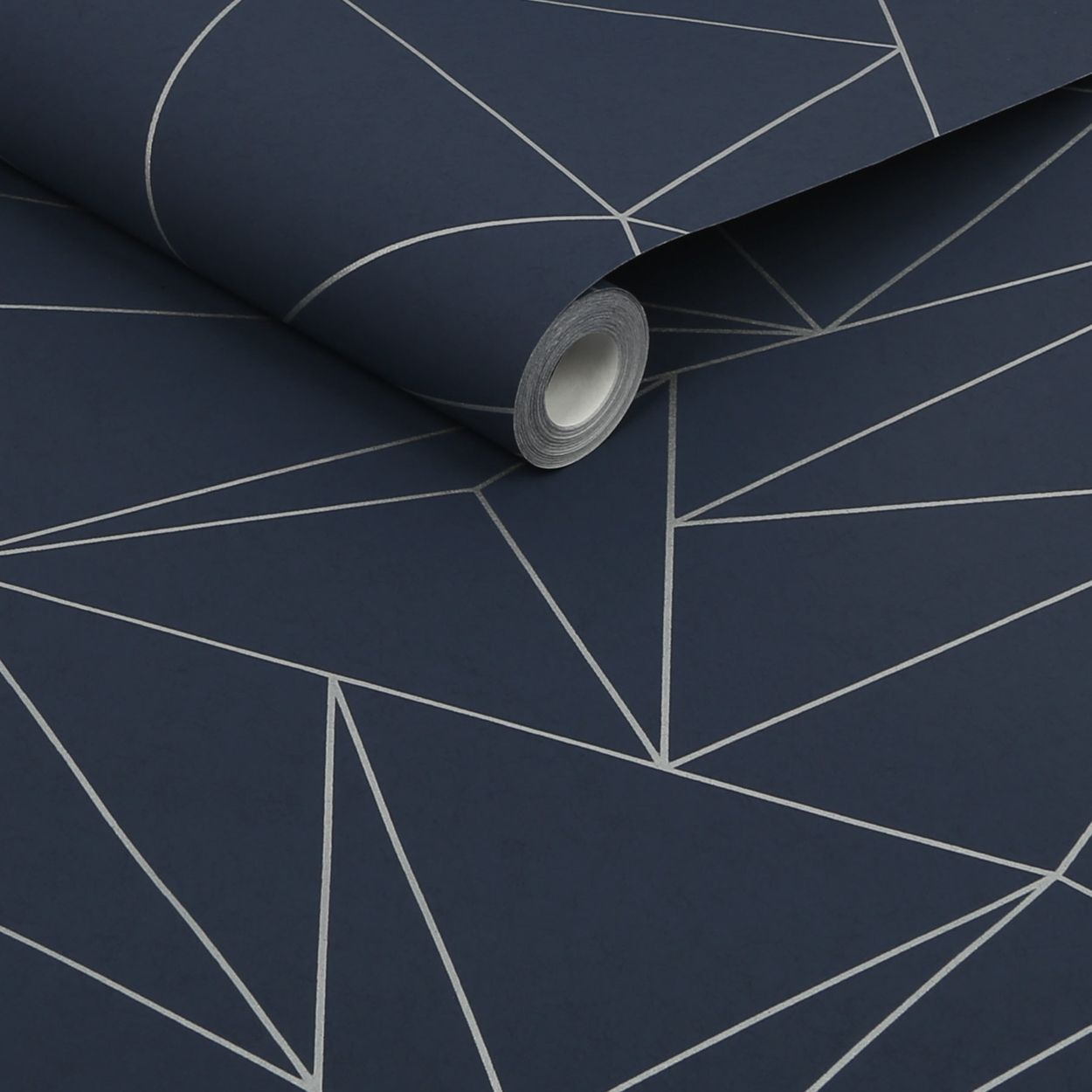 Next Scatter Geo Navy Wallpaper