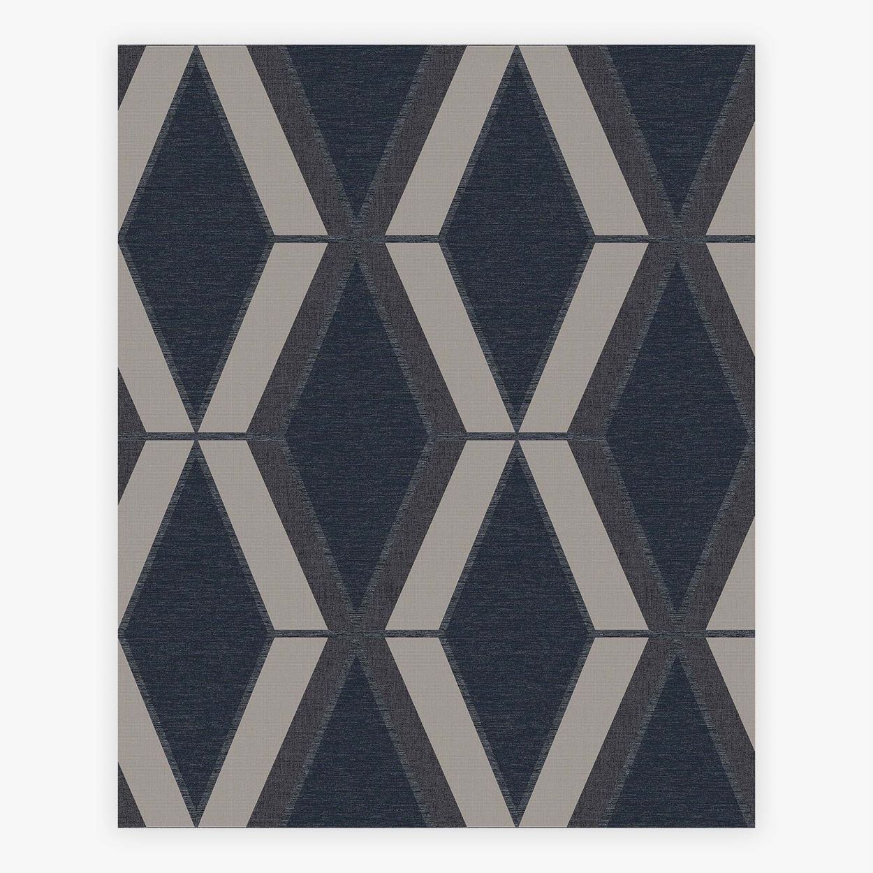 Next Optical Triangle Navy Wallpaper