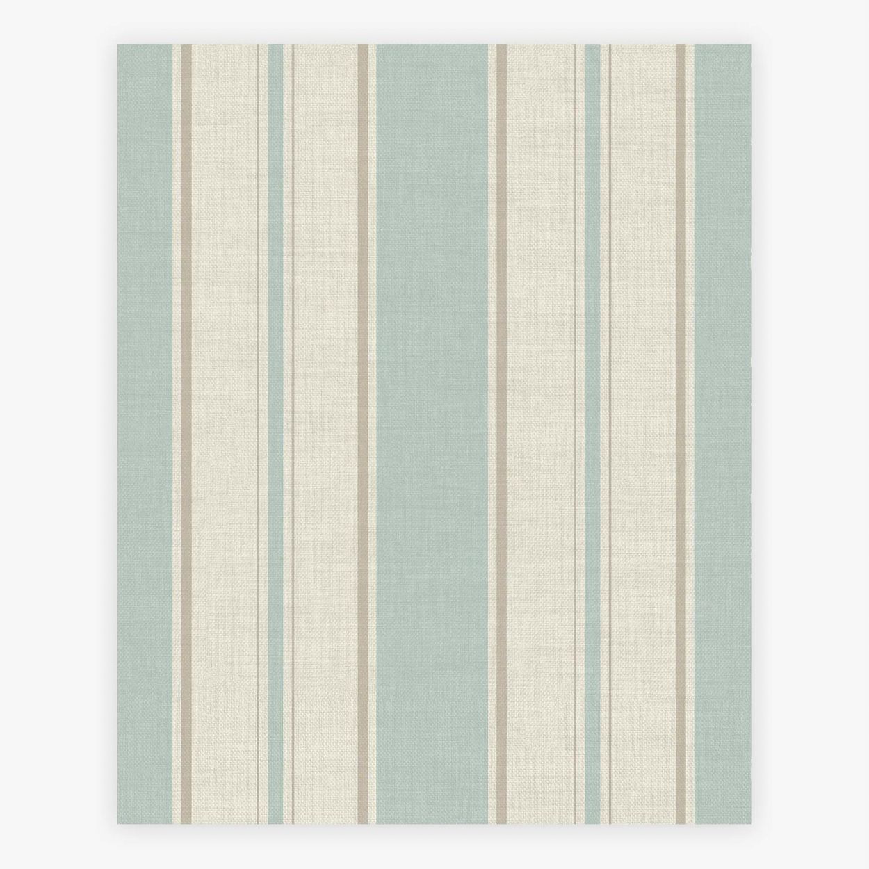 Next Country Stripe Duck Egg Wallpaper