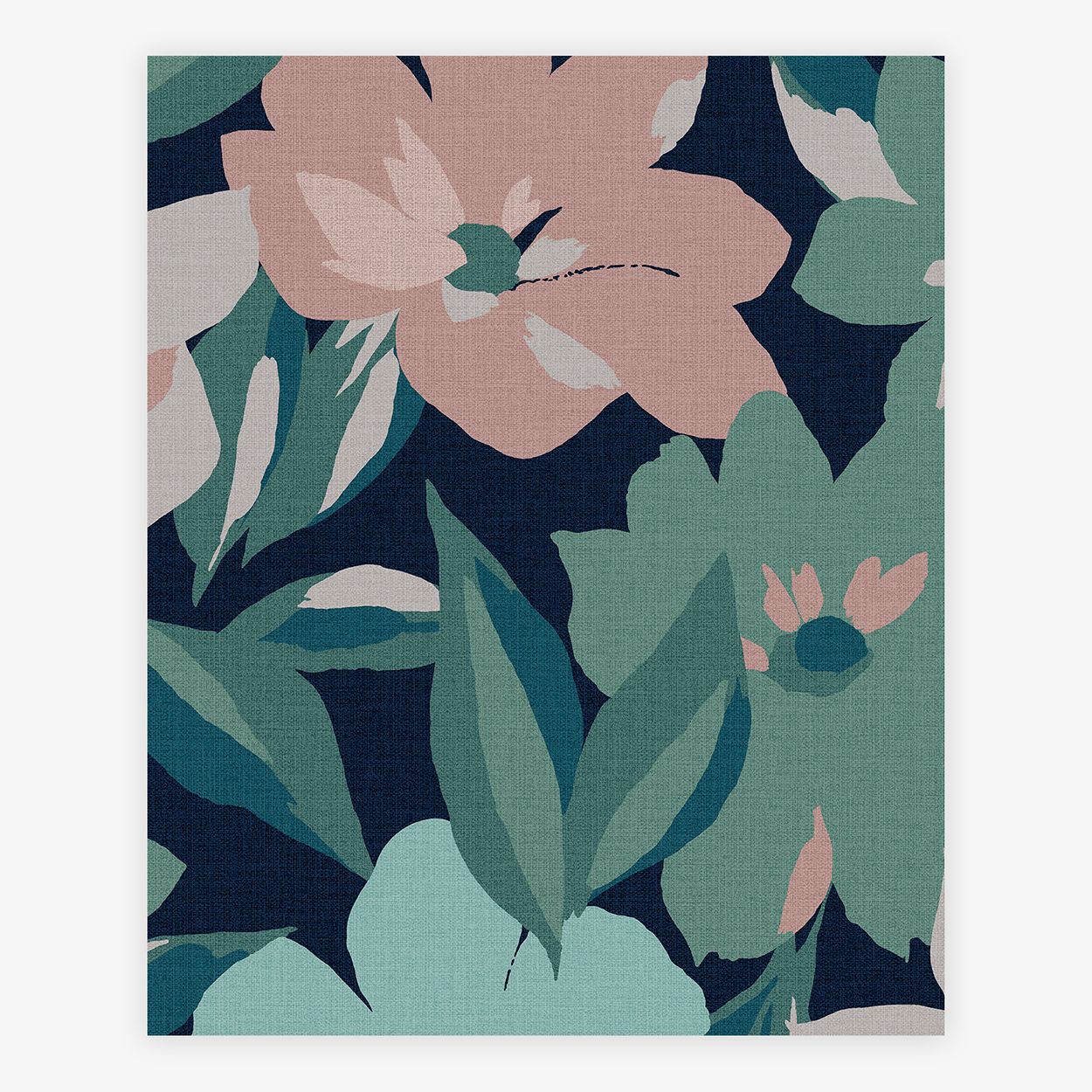 Next Hot House Floral Midnight Wallpaper