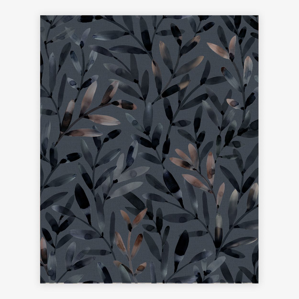 Next Natural Rustic Blue Wallpaper