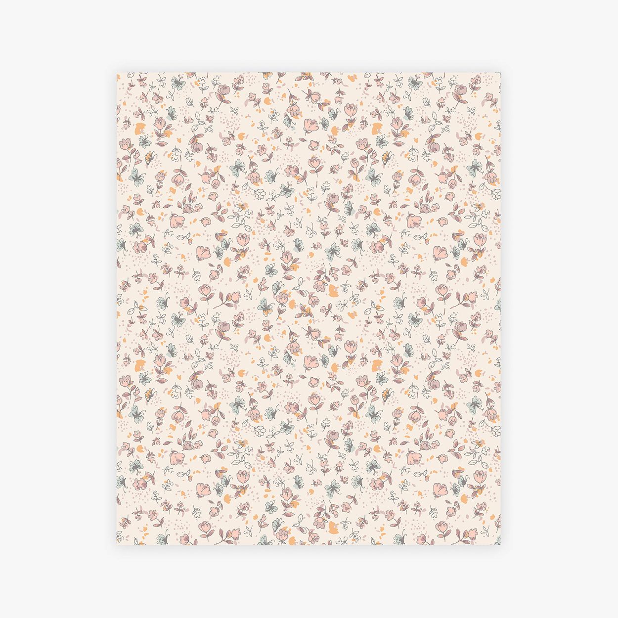 Next Calm Ditsy Floral Cream Wallpaper
