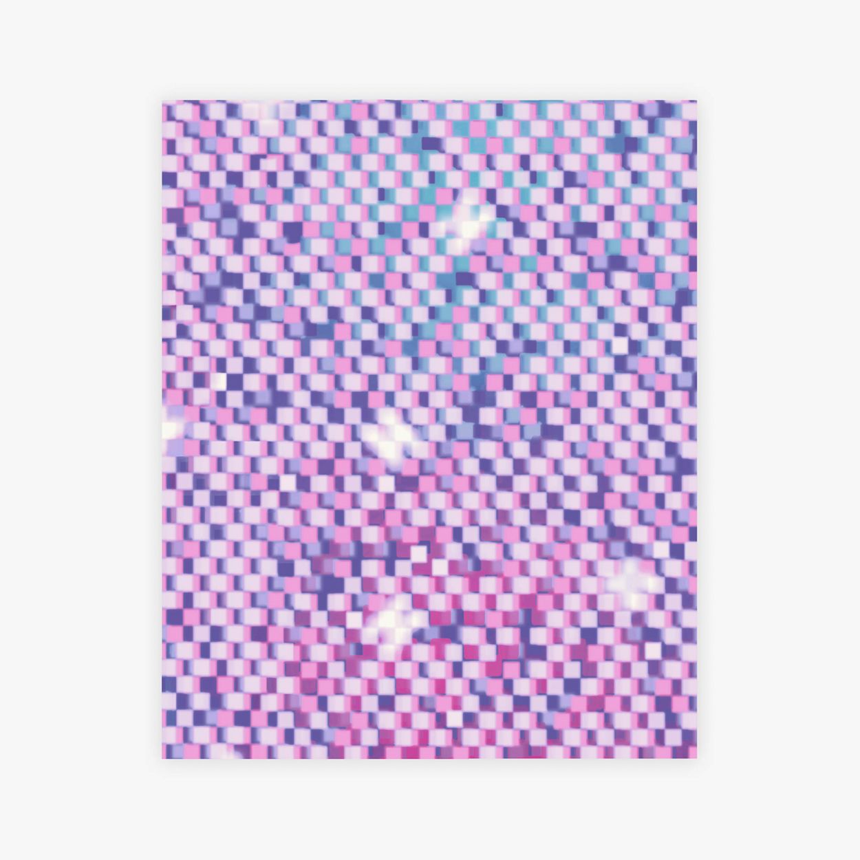 Next Glitches Purple Wallpaper