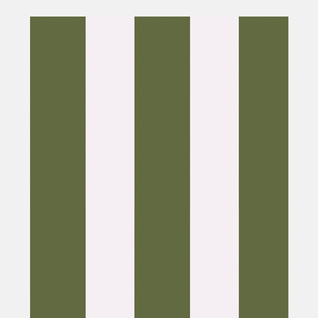 Joules Harborough Stripe Olive Green Wallpaper