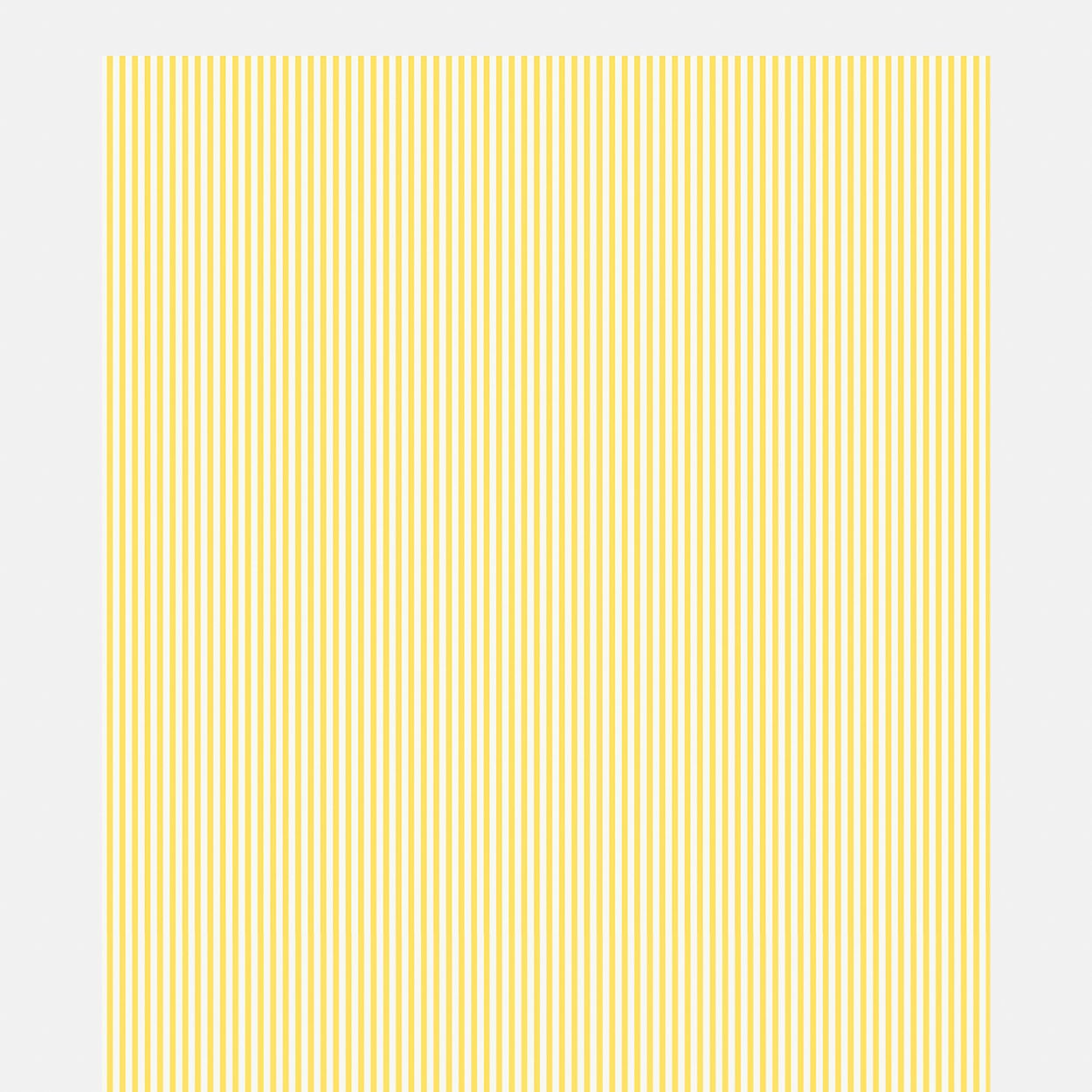 Joules Country Critters Ticking Stripe Lemon Wallpaper