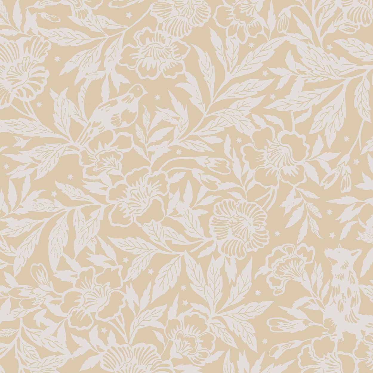 Joules Twilight Ditsy Creme Wallpaper