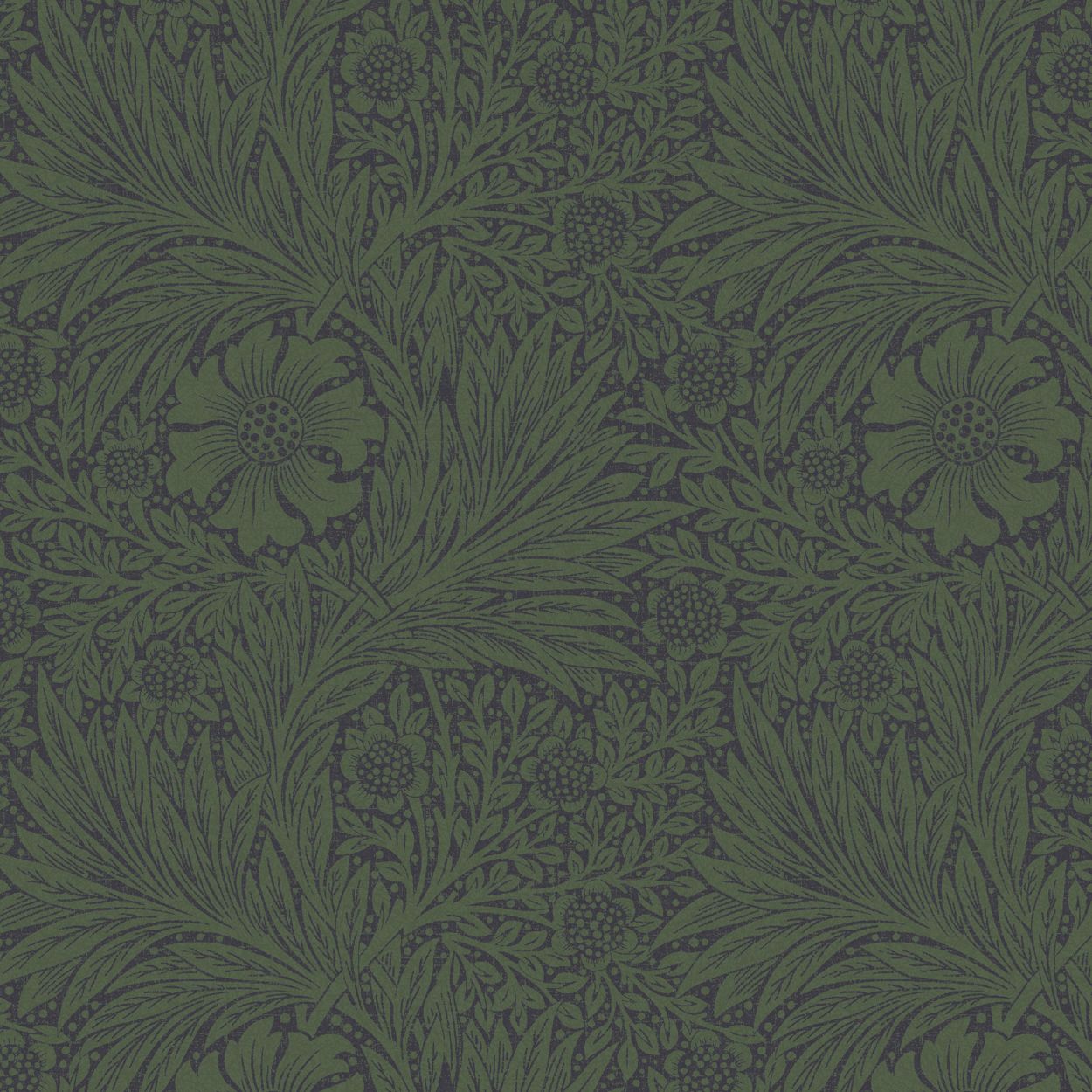 William Morris At Home Marigold Fibrous Green Wallpaper