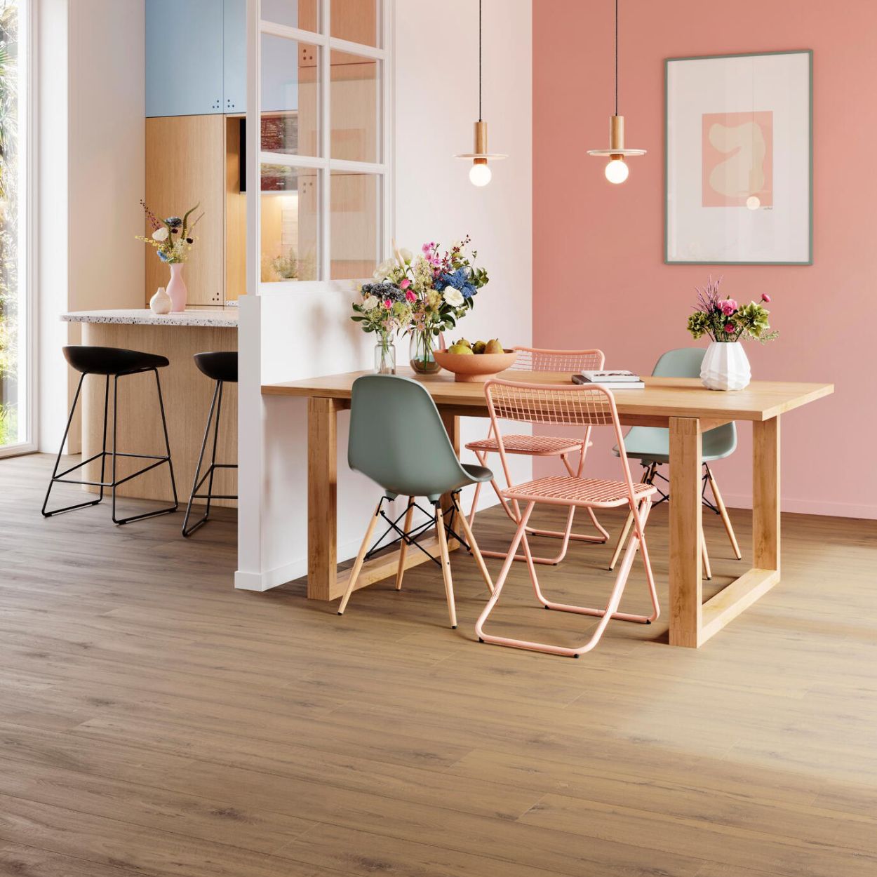 8mm Capri Oak Smartline Hydro Laminate 2.2sqm