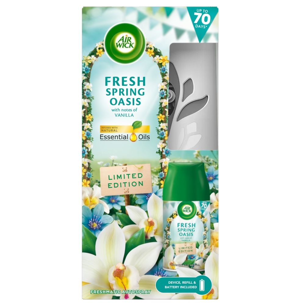 AIRWICKFRESH SPRING OASIS FRESHMATIC AUTOSPRAY 250ML