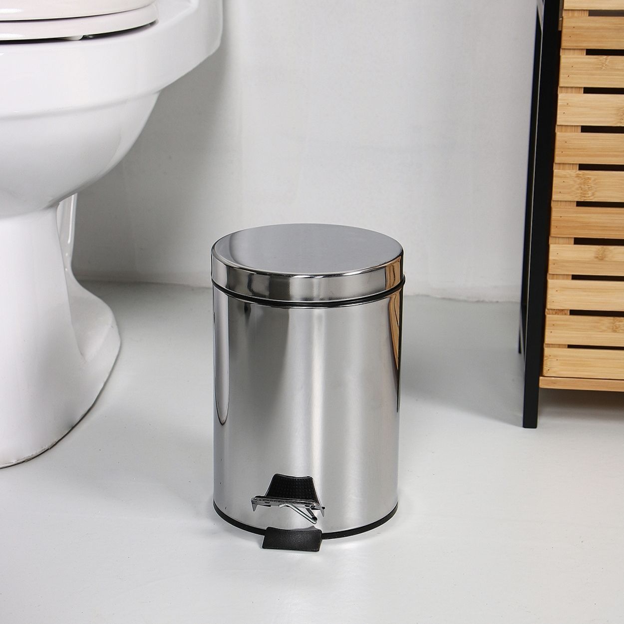 Stainless Steel Pedal Bin 3L