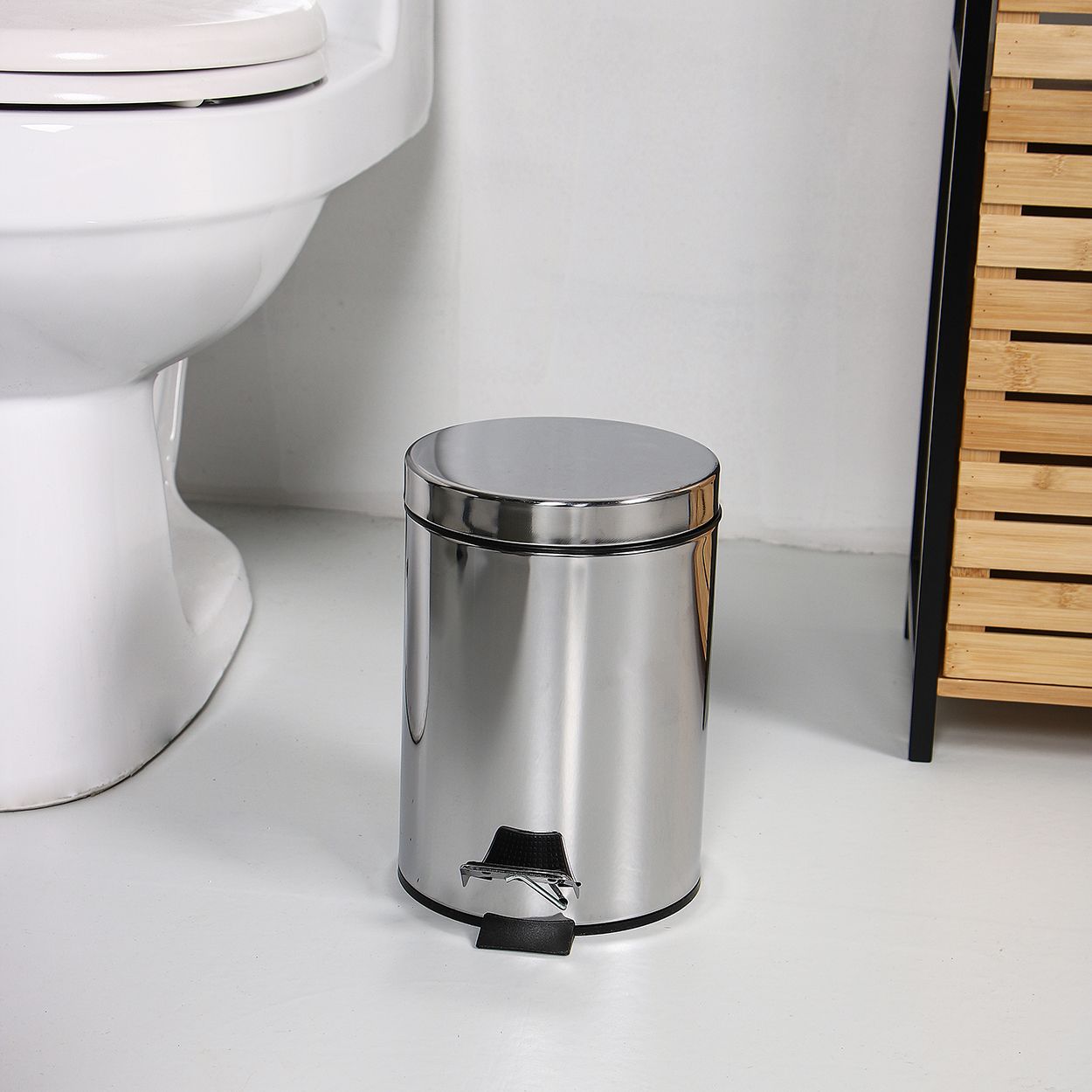 Stainless Steel Pedal Bin 3L