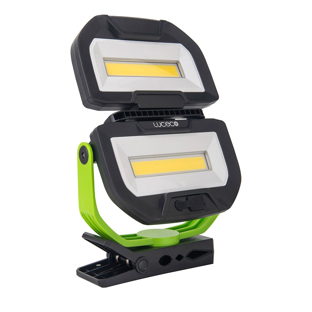 Luceco Rechargeable Worklight with Power bank