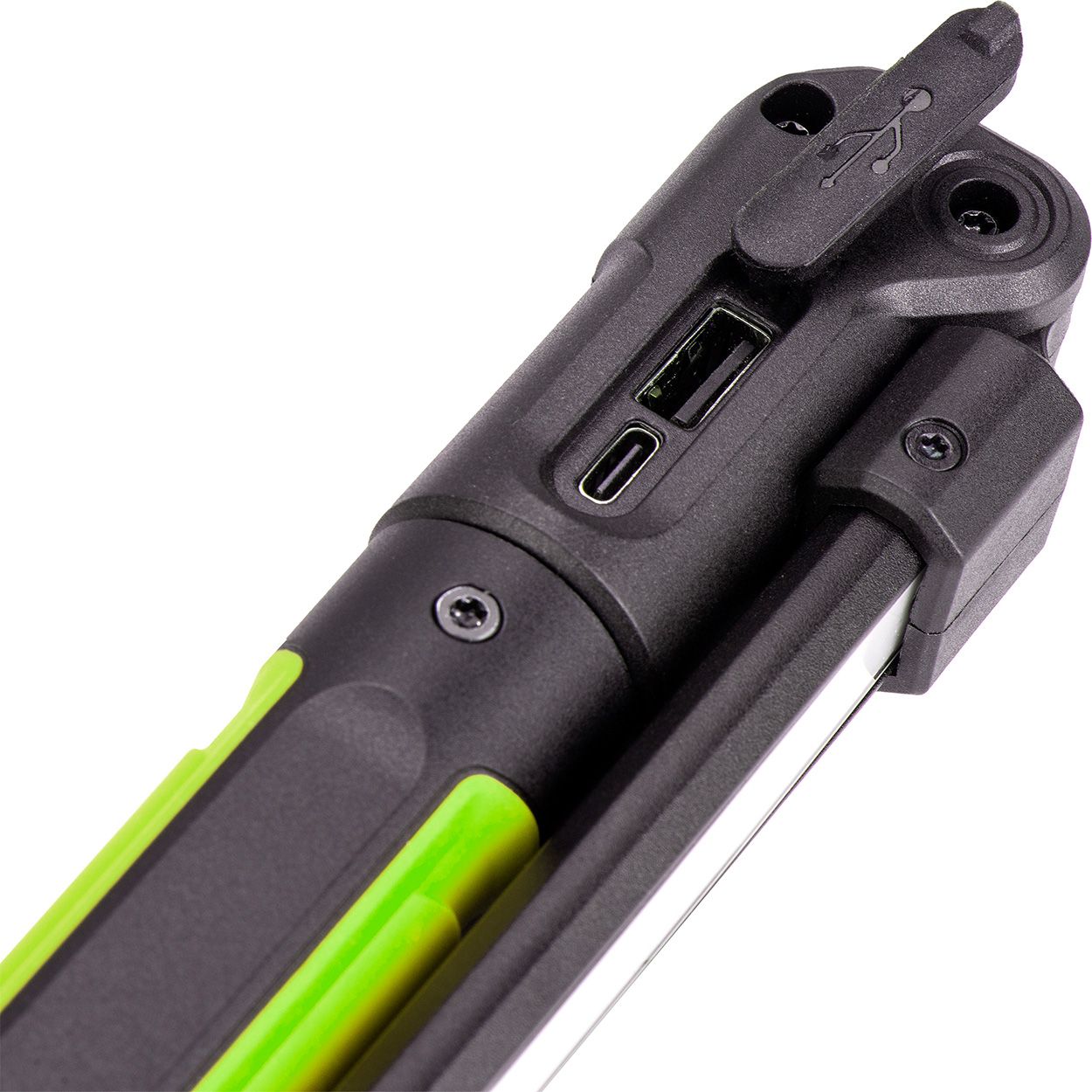 Luceco Rechargeable Torch with Power bank