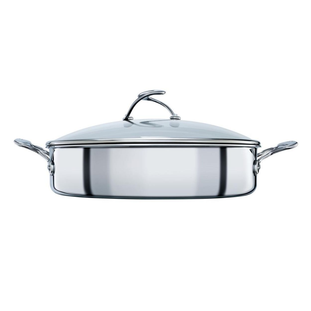 Circulon Clad Stainless Steel Induction 4.7l 30cm Sauteuse with Hybrid Non Stick