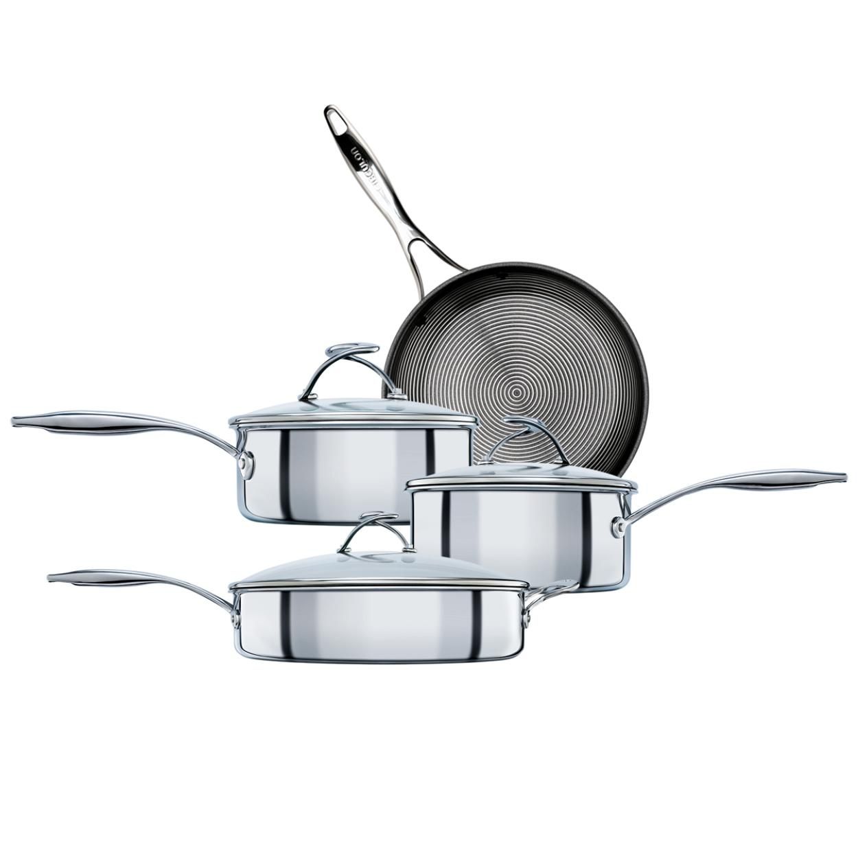 Circulon Clad Stainless Steel Induction 4pce Saucepan nonstick