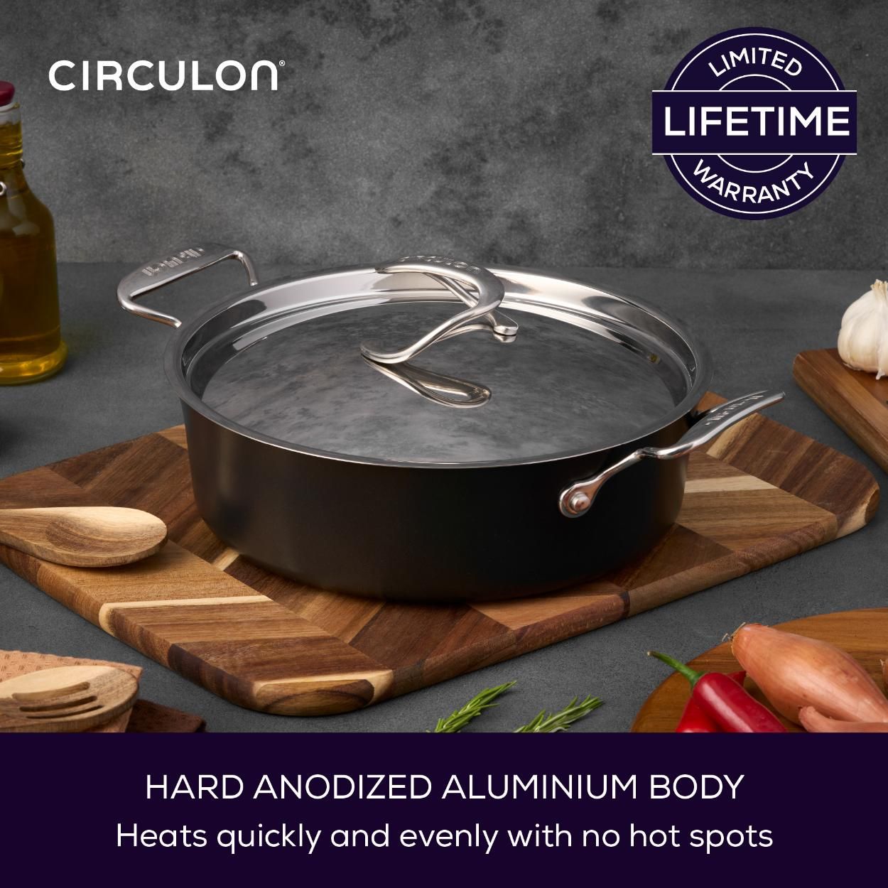 Circulon Style Nonstick Induction 27cm 3.8l