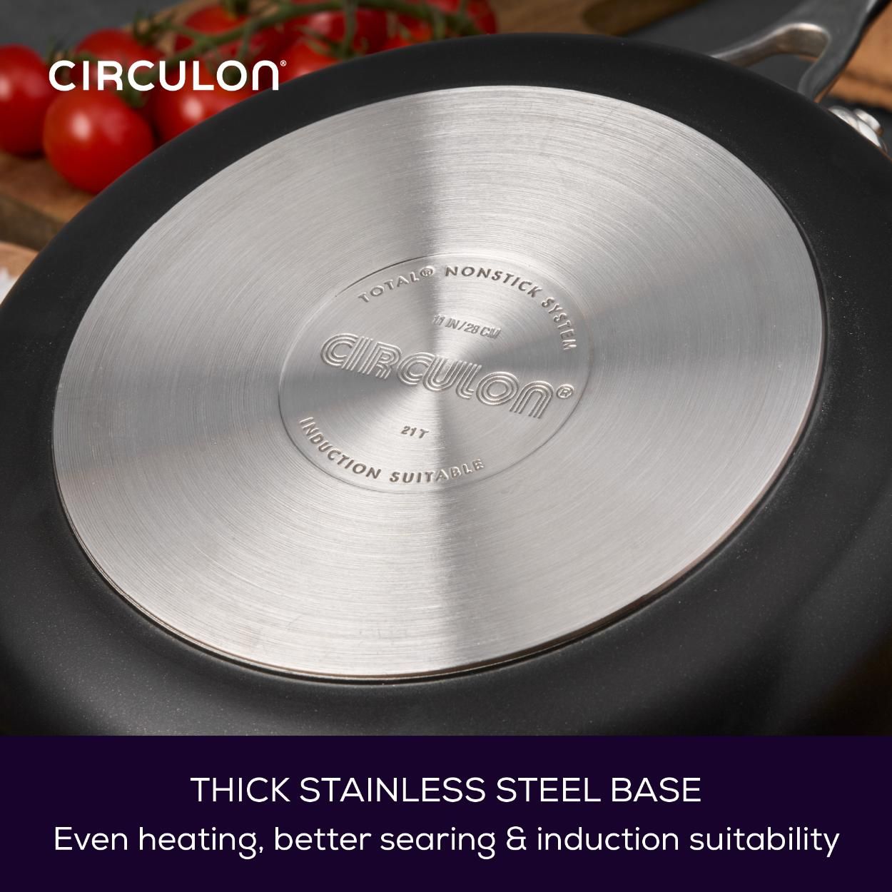 Circulon Style Nonstick Induction 24cm 7.6l Stockpot