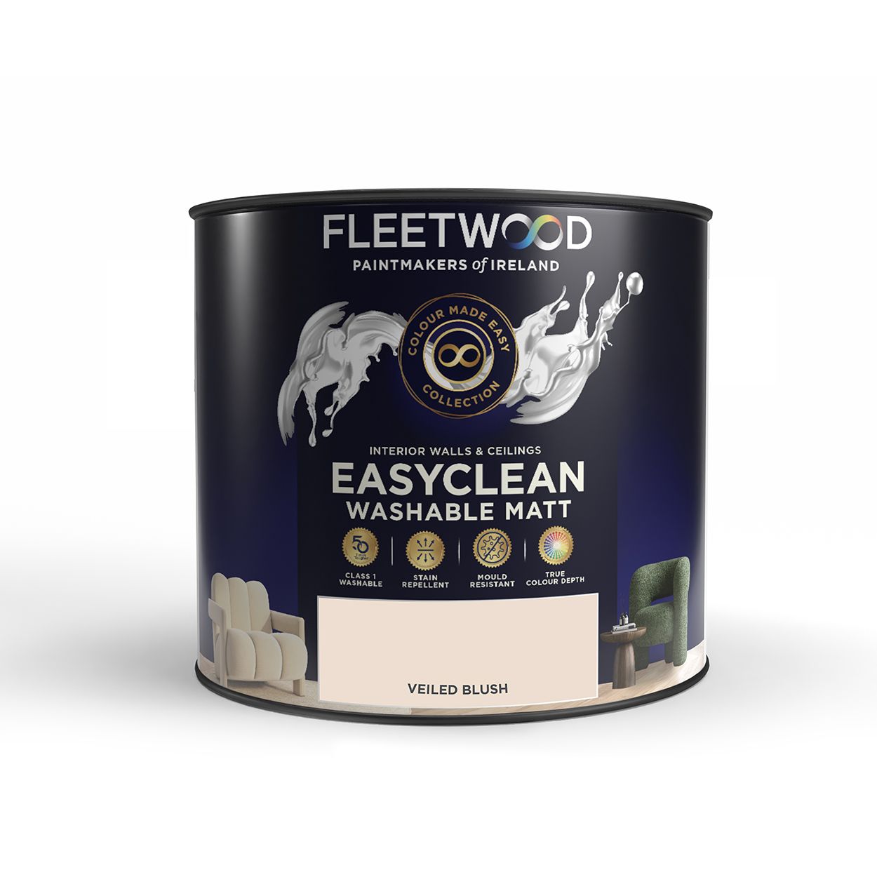 Fleetwood 2.5L Easyclean Veiled Blush