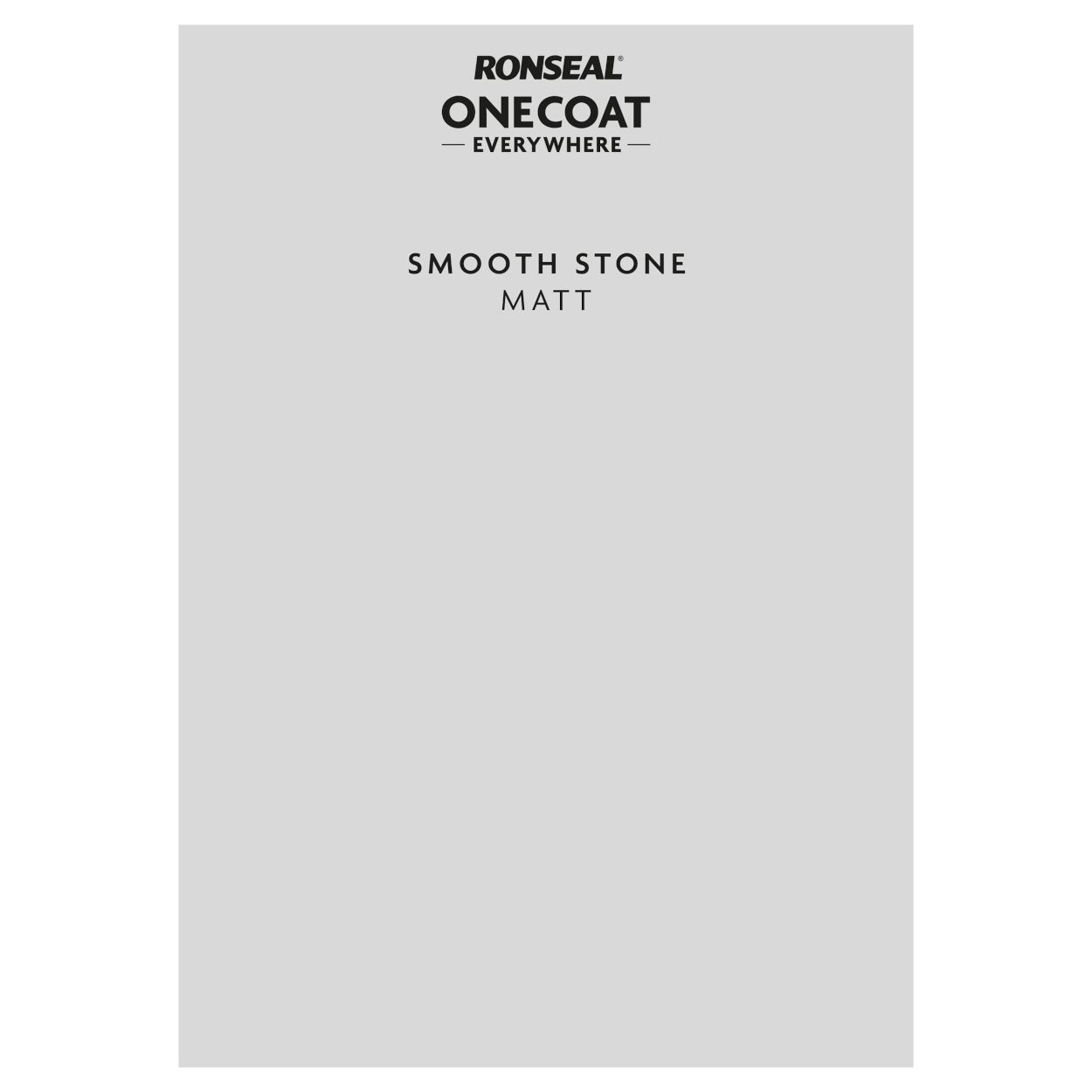 Ronseal One Coat Everywhere Paint Peel & Stick Smooth Stone