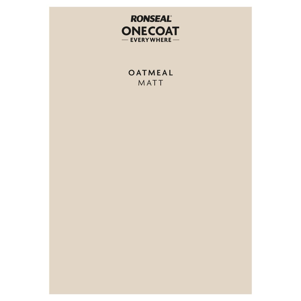 Ronseal One Coat Everywhere Paint Peel & Stick Oatmeal