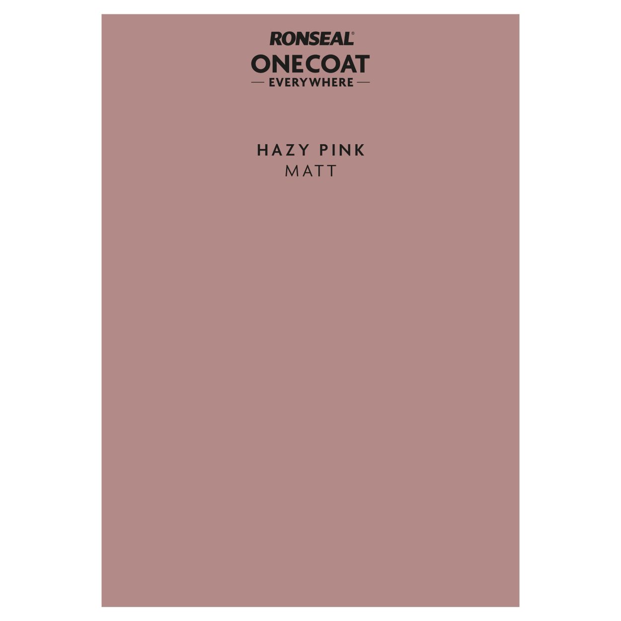 Ronseal One Coat Everywhere Paint Peel & Stick Hazy Pink