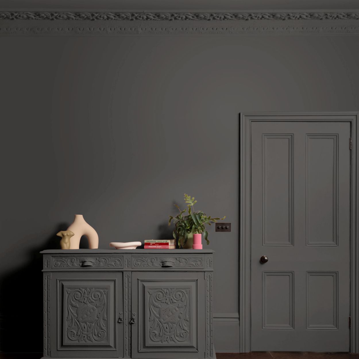 Ronseal One Coat Everywhere Paint Black Pepper Matt 2.5L