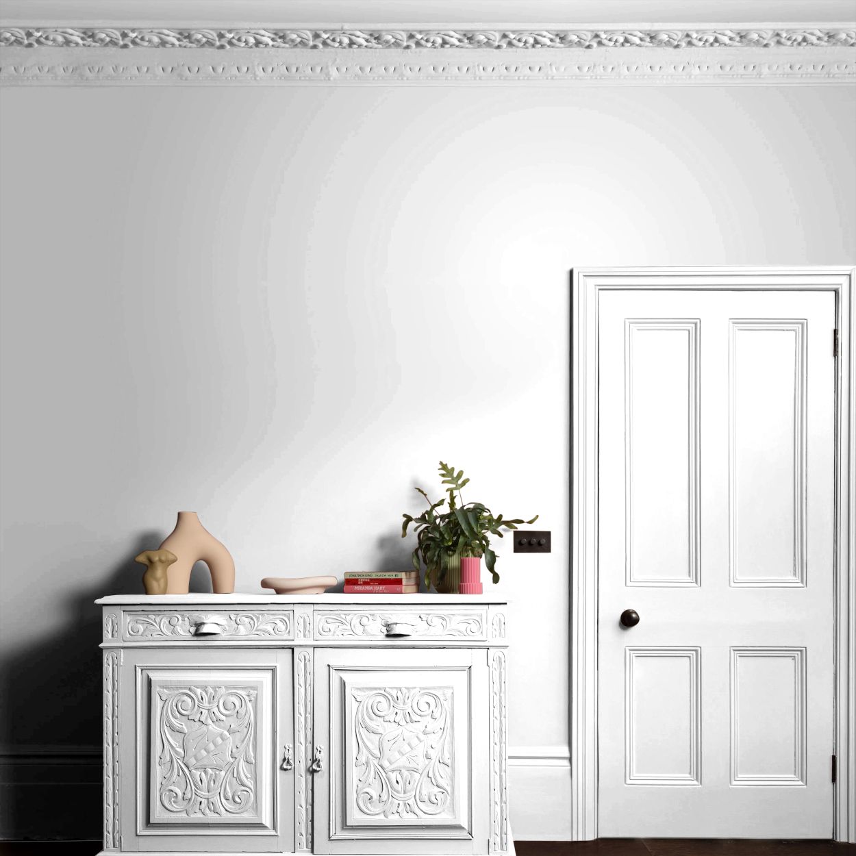 Ronseal One Coat Everywhere Paint Pure Brilliant White Matt 2.5L