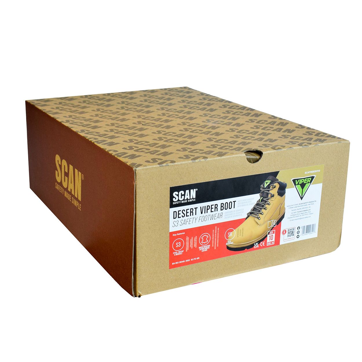 Scan Desert Viper S3 Safety Boot S10