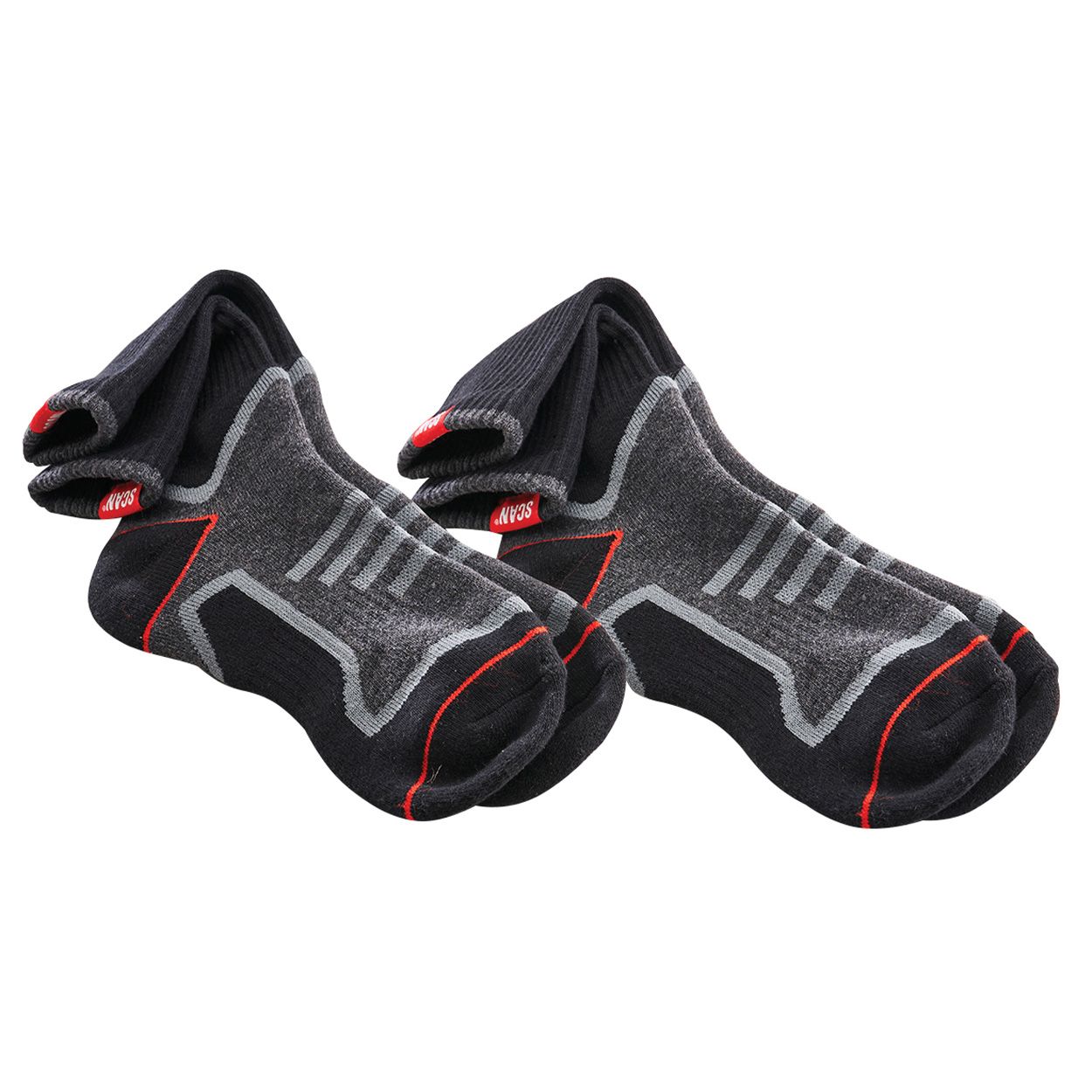 Scan Work Socks - Twin Pack