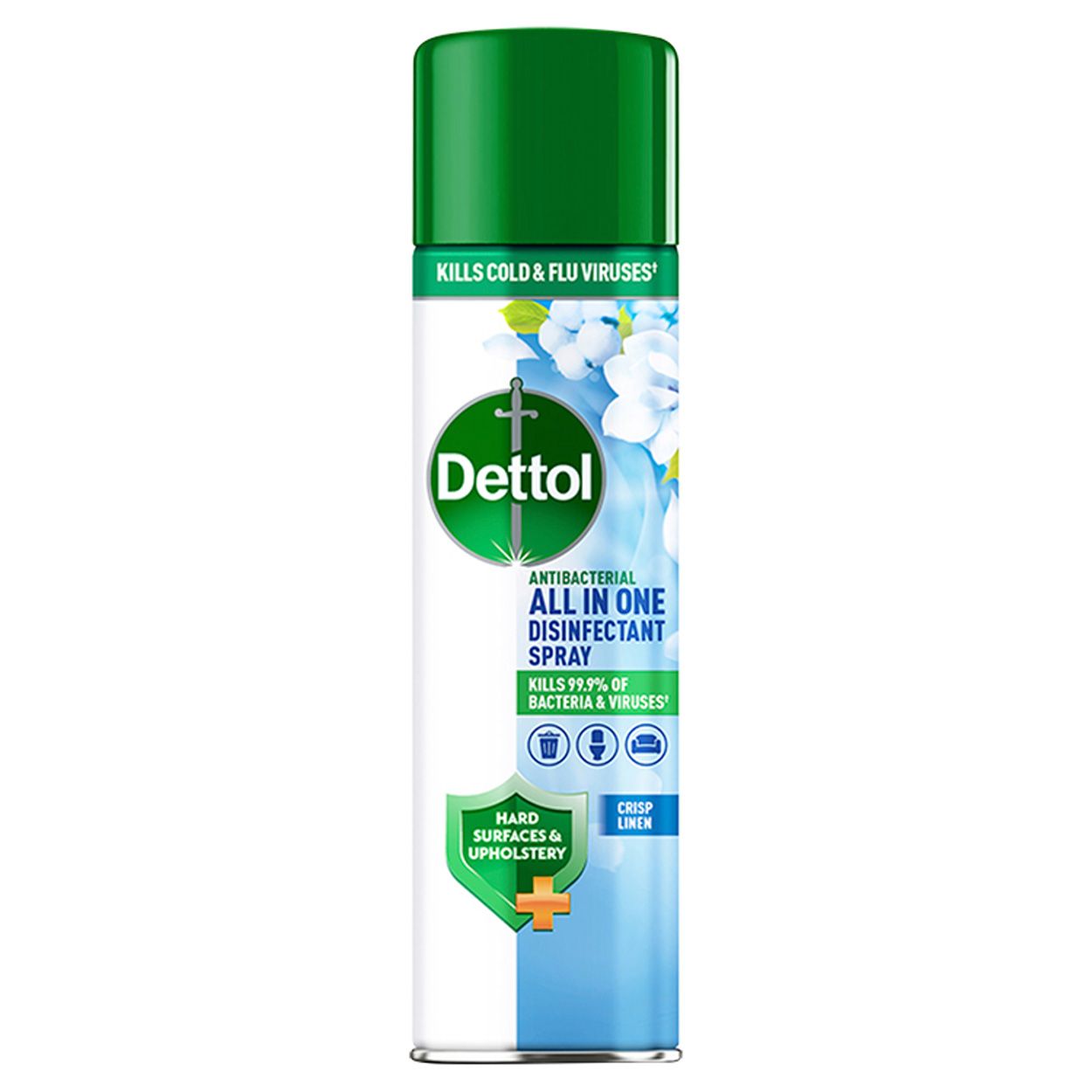Dettol All In One Disinfectant Spray Crisp Linen 300ML