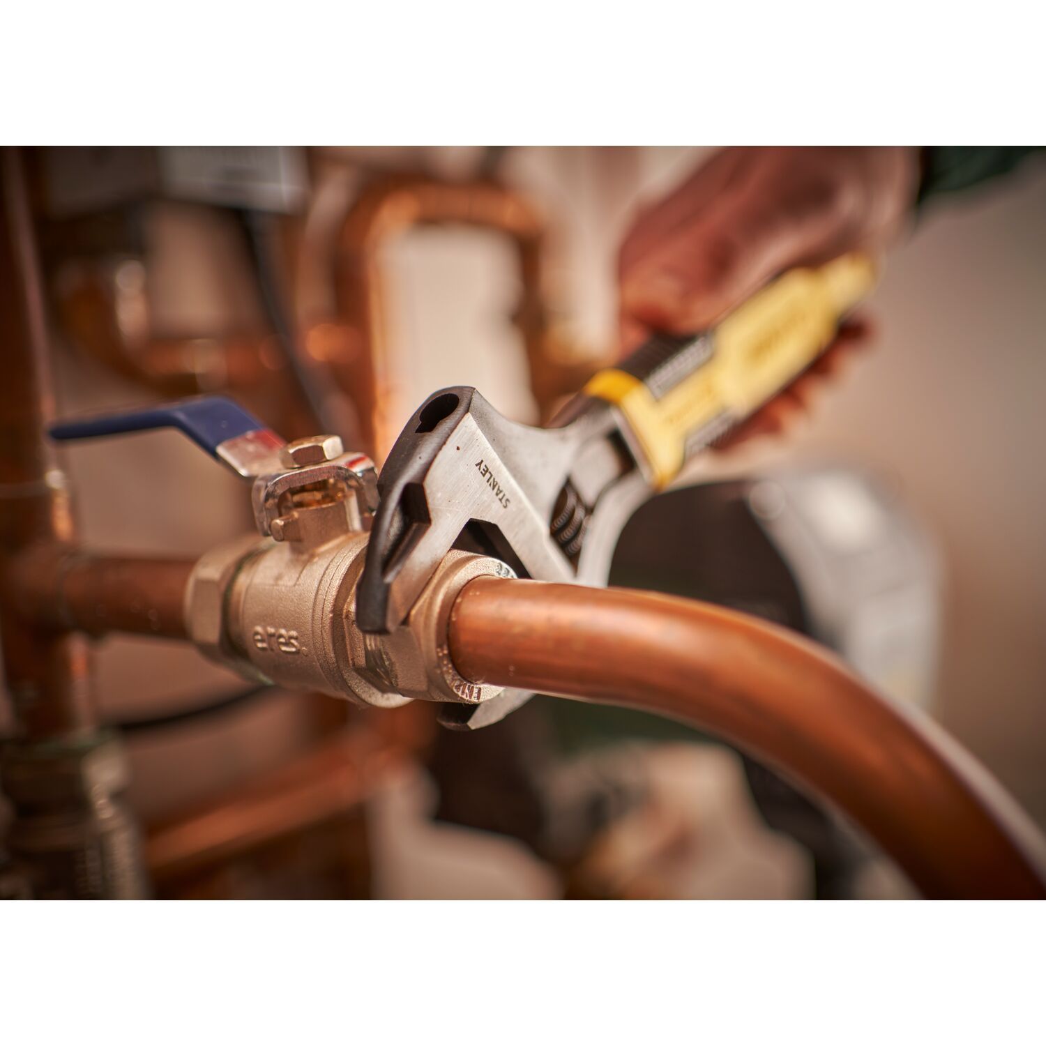 Stanley Adjustable Wrench 300Mm