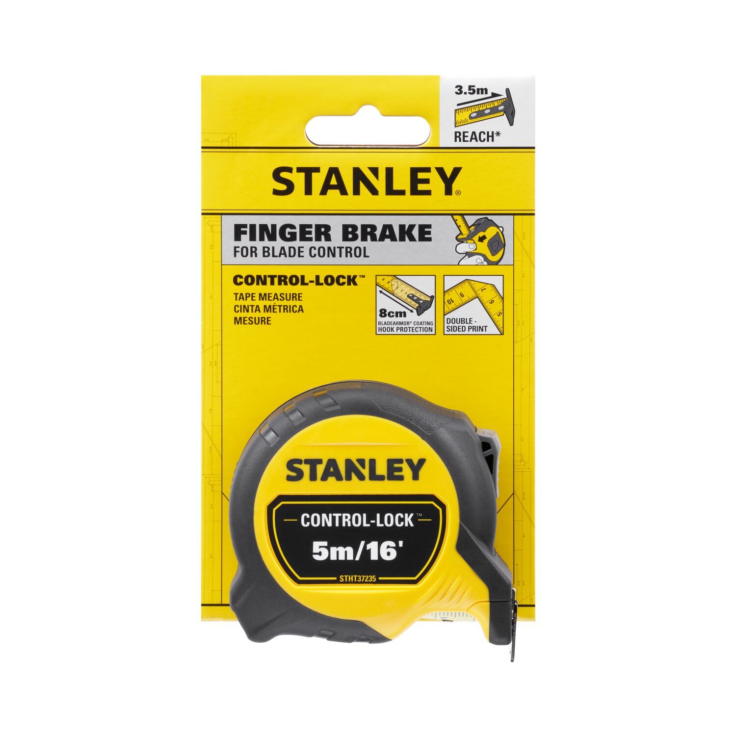 Stanley Control Lock 5M Tape Measure