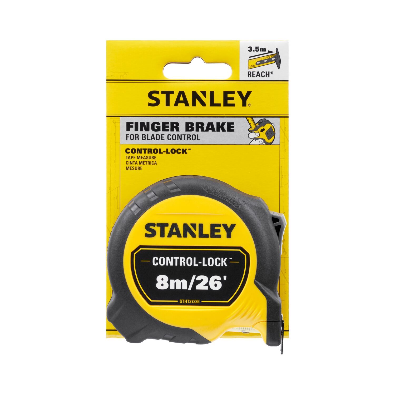Stanley Control Lock 8M Tape Measure