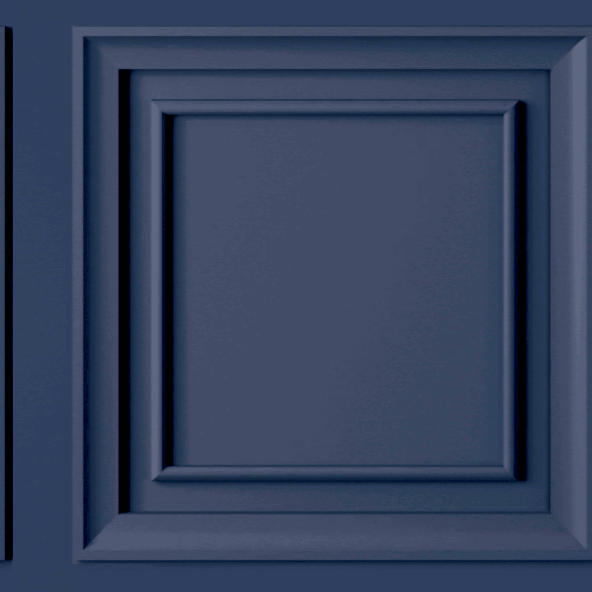 Fresco Wood Panel Blueberry Wallpaper
