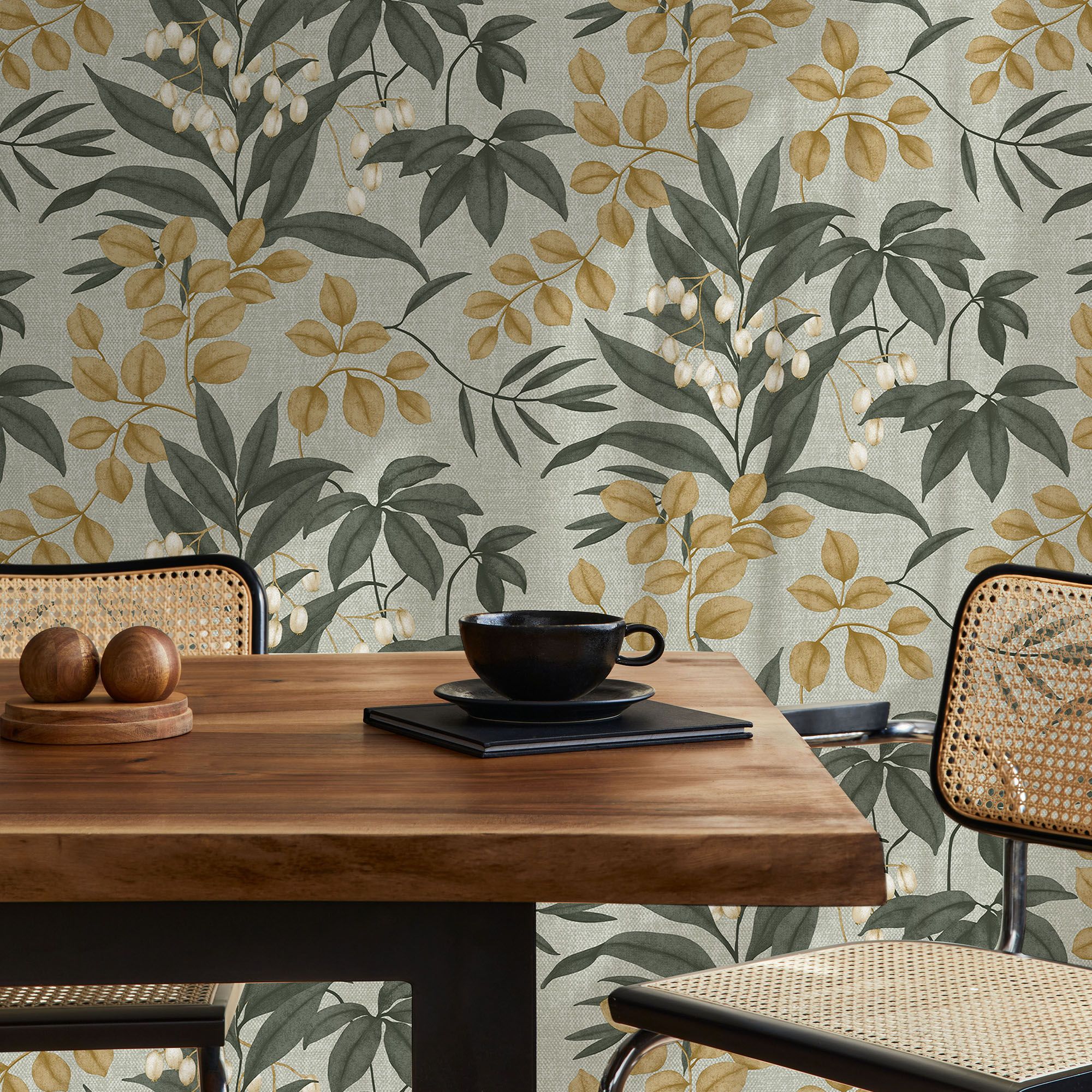 Superfresco Easy Persephone Green Wallpaper