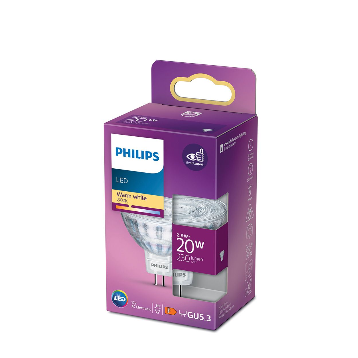Philips LED 20W MR16 Spot Light Bulb
